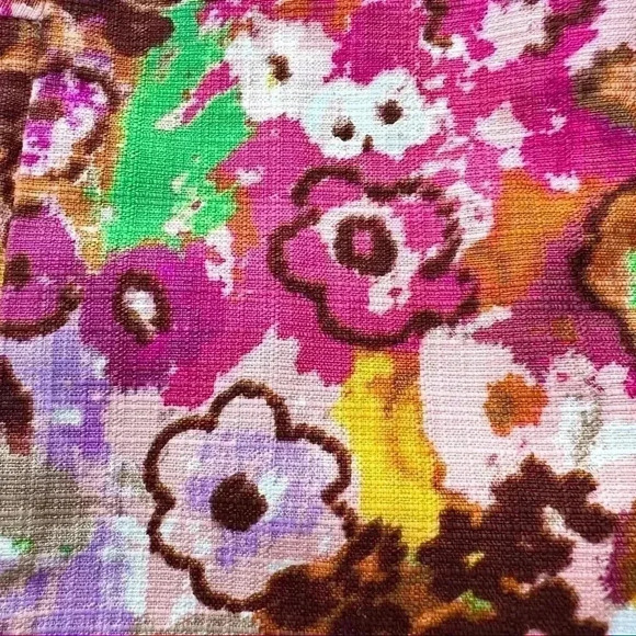 J. CREW WOMENS FLORAL SHORTS•BEAUTIFUL COLORFUL SUMMER SHORTS •BOTTON IS LOOSE• - Picture 7 of 8